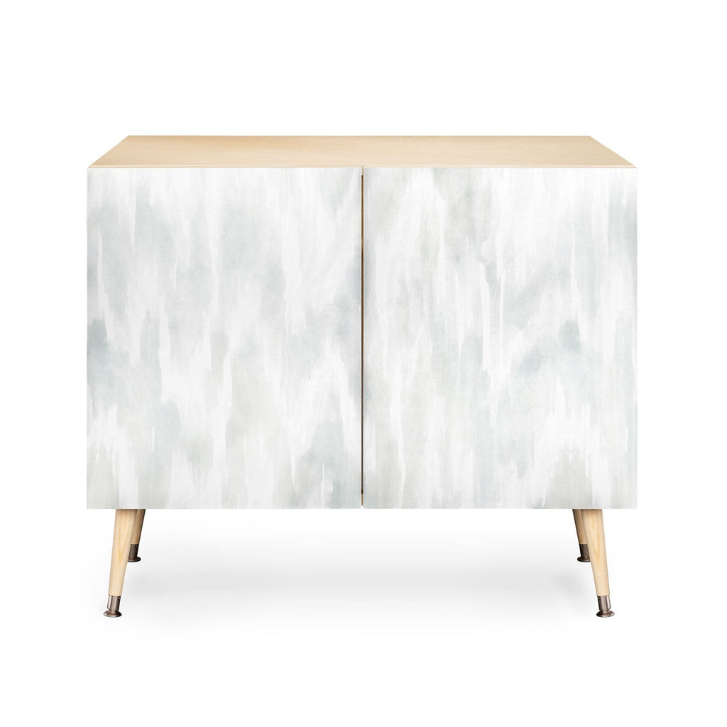 Jacqueline Maldonado Watercolor Wood Grain Credenza