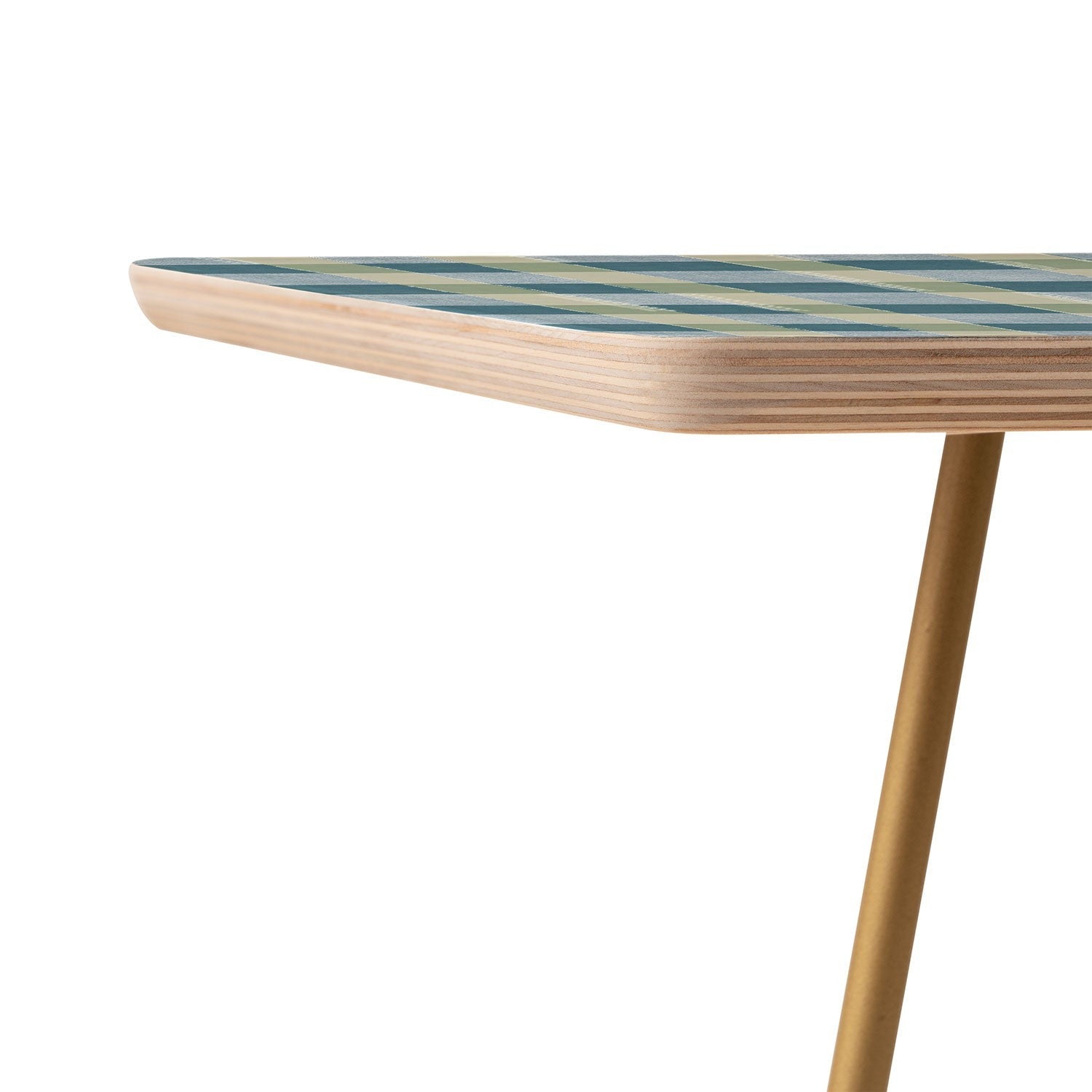 Marta Barragan Camarasa Country Style Checks Side Table