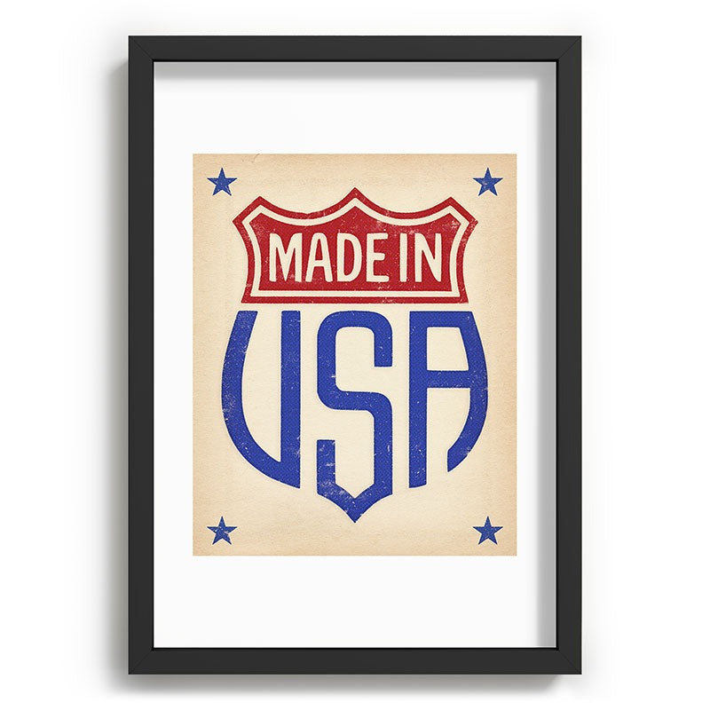 DENY Designs Made in USA Recessed Framing Rectangle