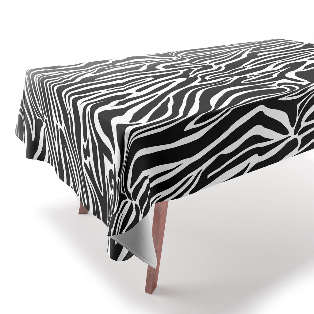 Jennifer Labre Wild Zebra Tablecloth
