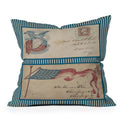DENY Designs Civil War Envelopes Outdoor Throw Pillow