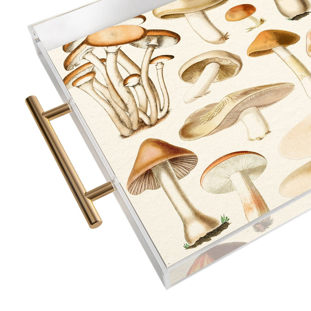 Gal Design Mushrooms Collection Acrylic Tray