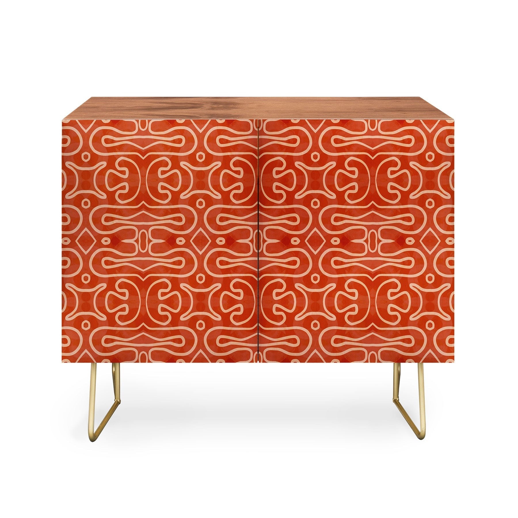 Mirimo Venexiana Burnt Orange Credenza