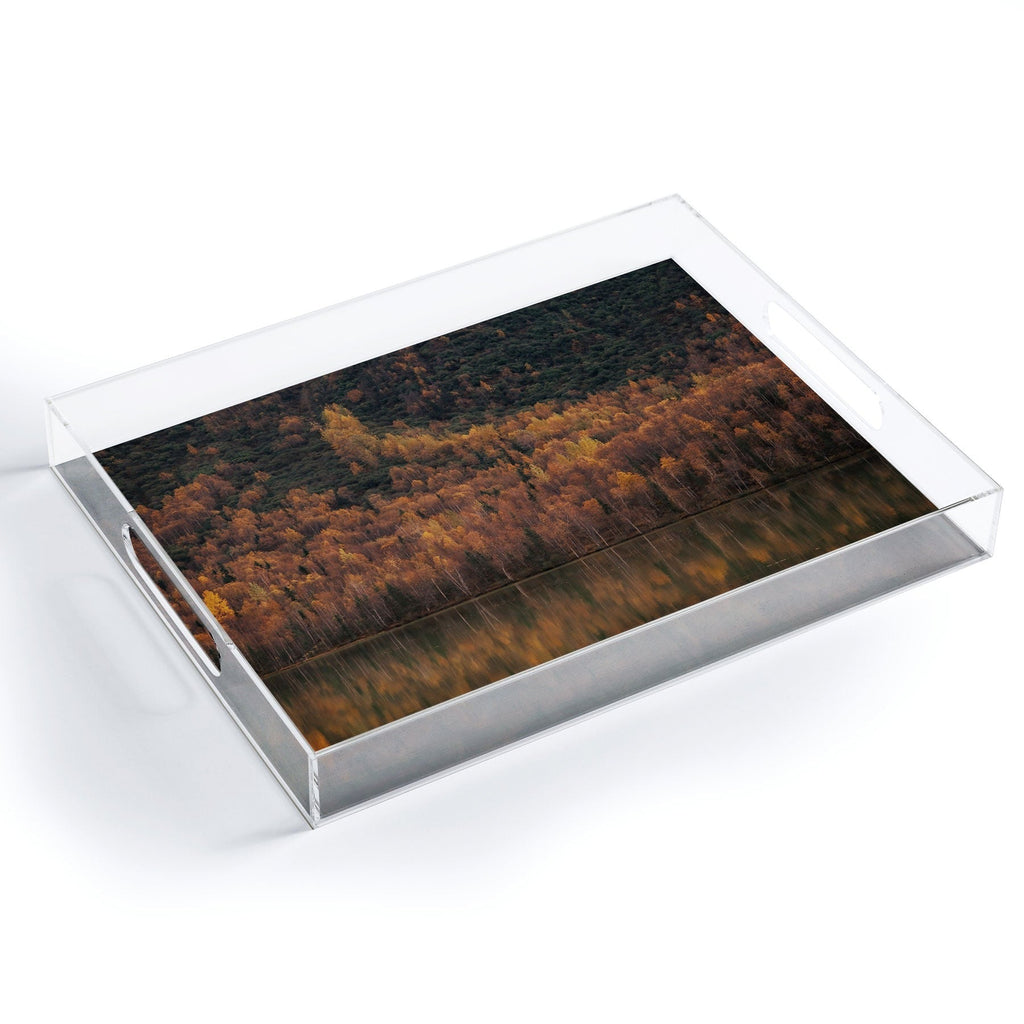 Hannah Kemp Fall Lake Acrylic Tray