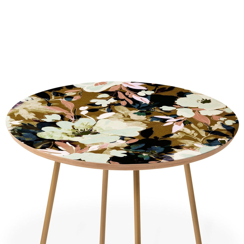 Marta Barragan Camarasa Romantic Floral Fusion Round Side Table