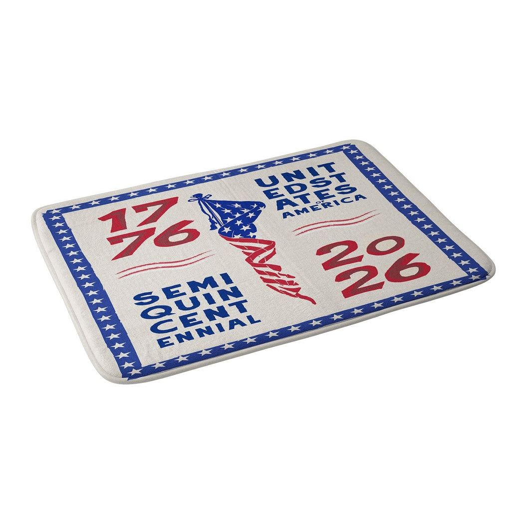 DENY Designs Retro 76 26 Memory Foam Bath Mat
