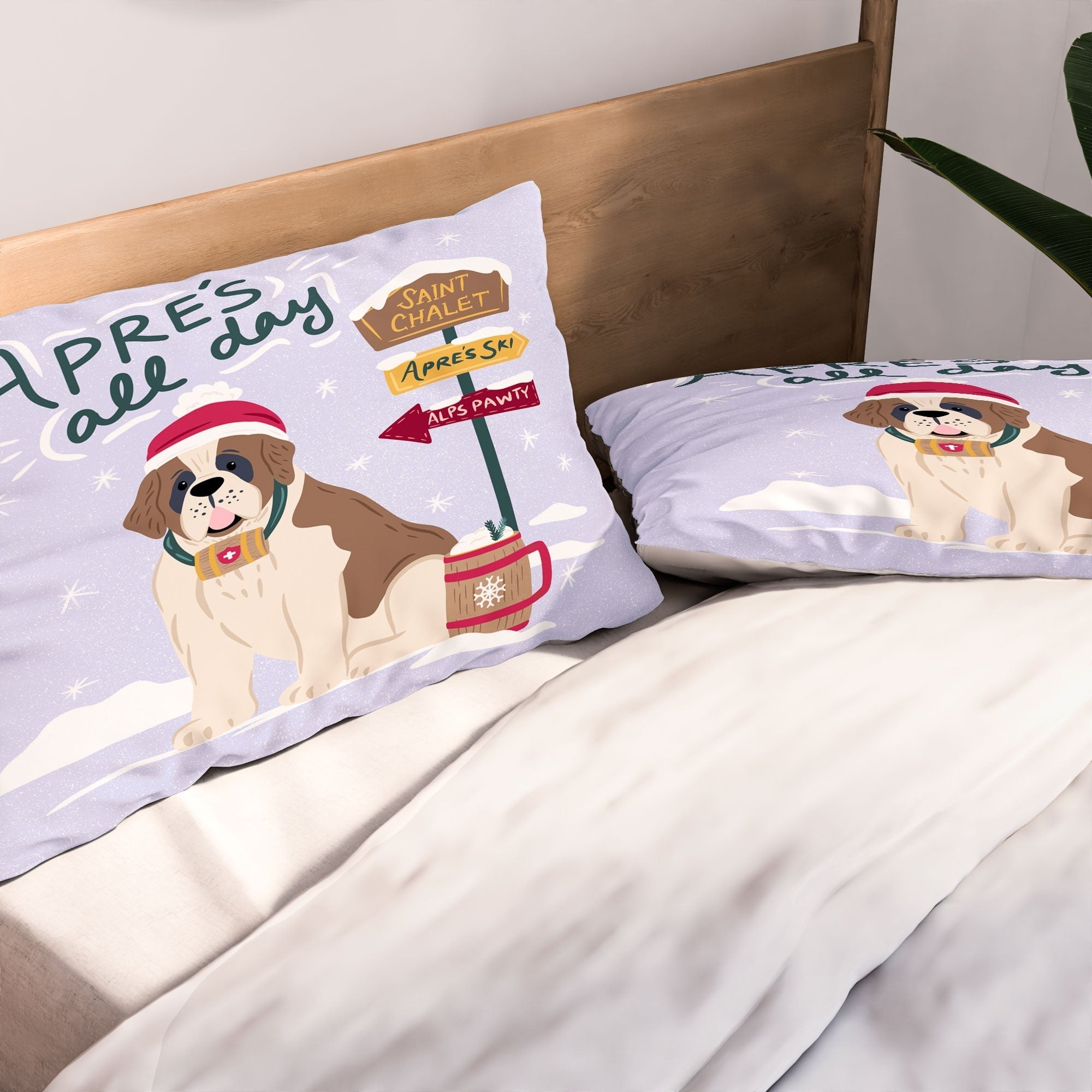 Design by Spark St Bernard Apres All Day Pillow Shams