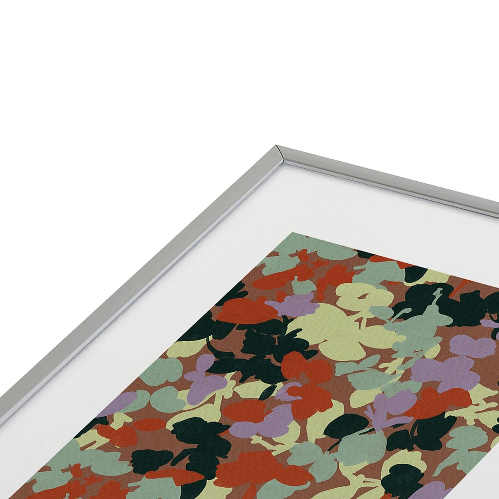 Marta Barragan Camarasa Retro Bloom Medley Metal Framed Art Print