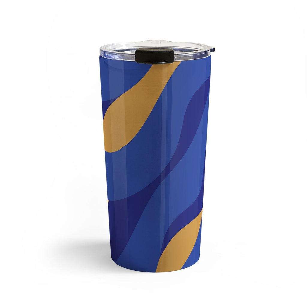 Camilla Foss Pebbles in Stream Travel Mug