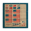 DENY Designs Goff s Evolution of the American Flag Wood Wall Mural