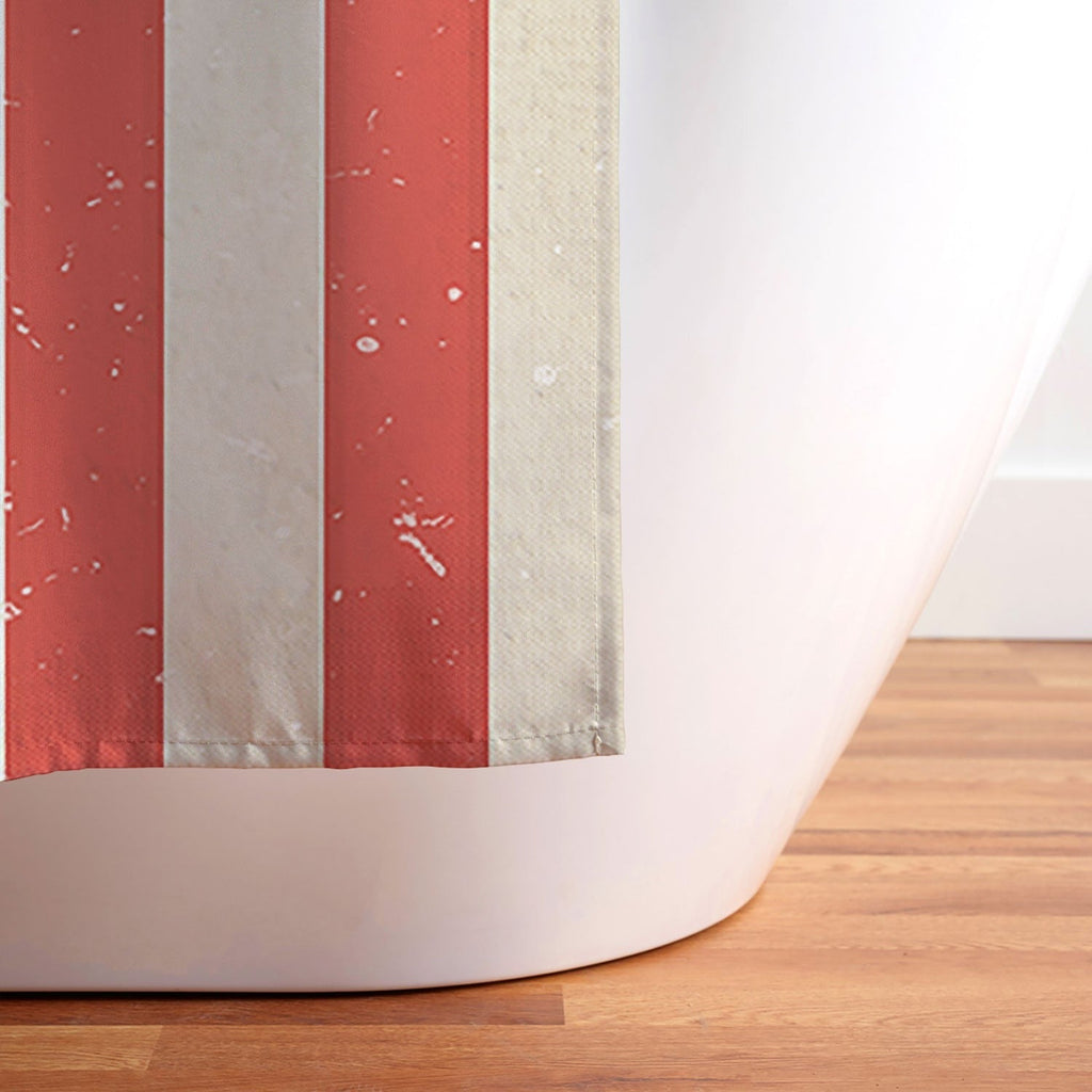 DENY Designs 1776 Stars Shower Curtain