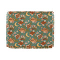 Avenie Moonlit Reading Nook I Throw Blanket