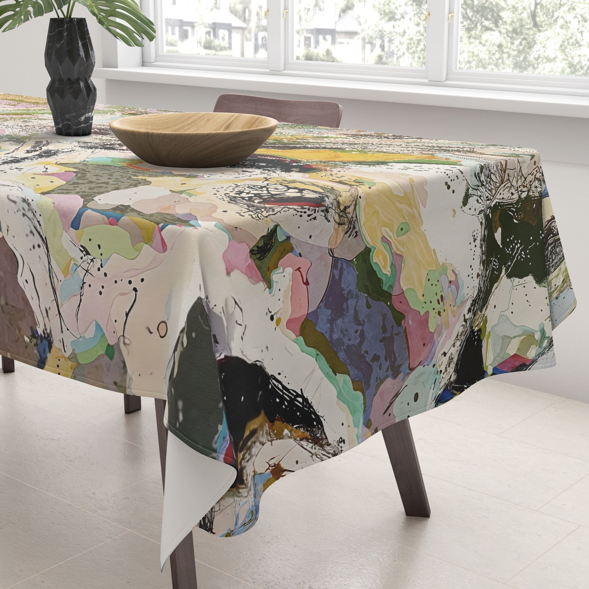 83 Oranges Echoes Beneath the Surface Tablecloth