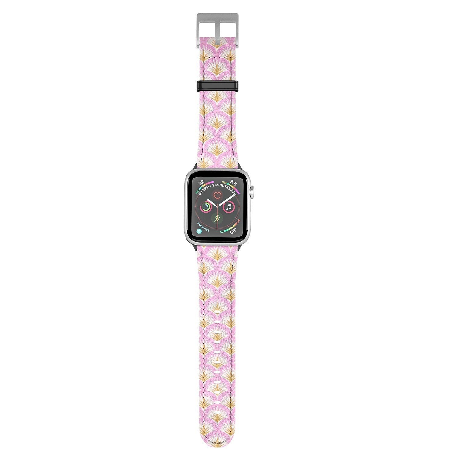 Jennifer Labre Pink Palmetto Apple Watch Band