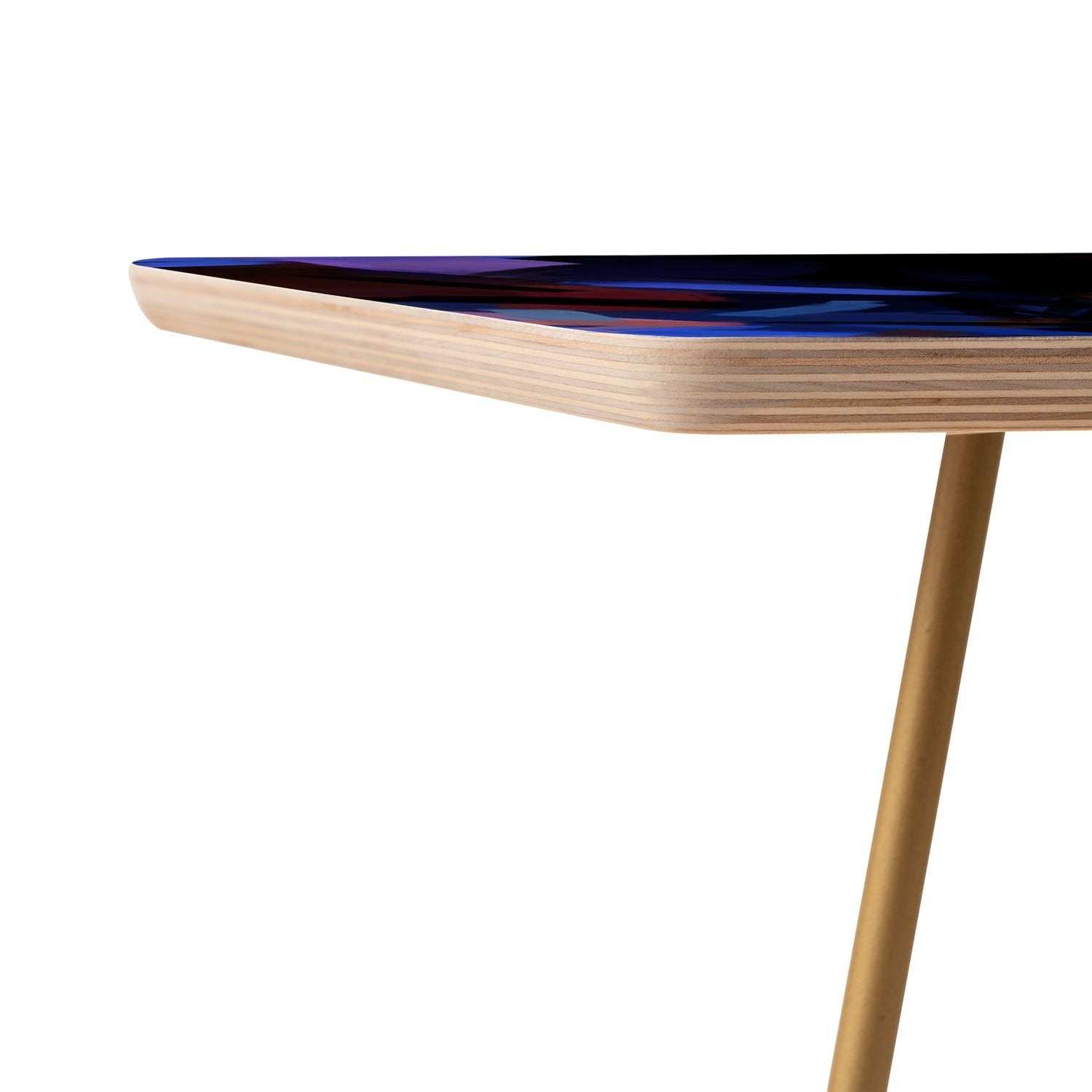 83 Oranges Midnight Sparks Side Table