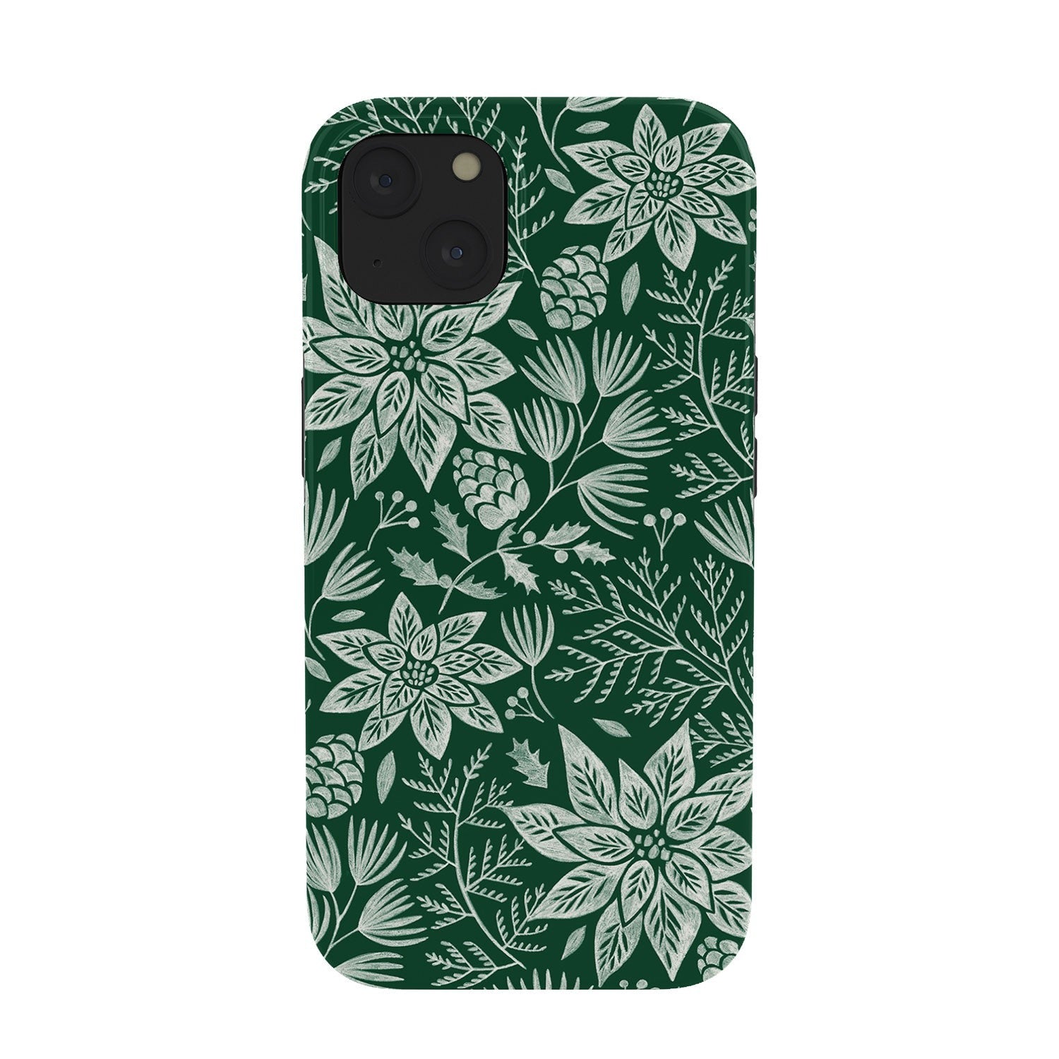 Pimlada Phuapradit Christmas Poinsettia Phone Case