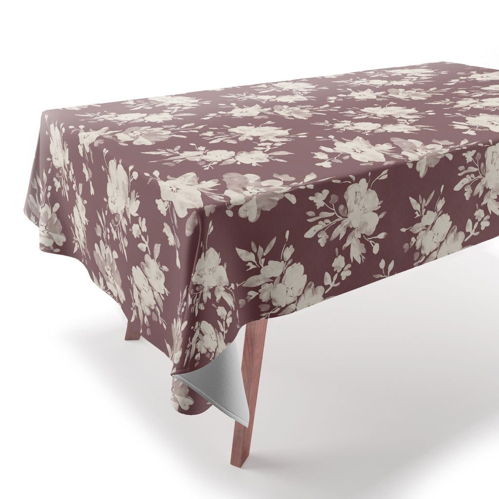 Marta Barragan Camarasa Antique Petal Romance Tablecloth