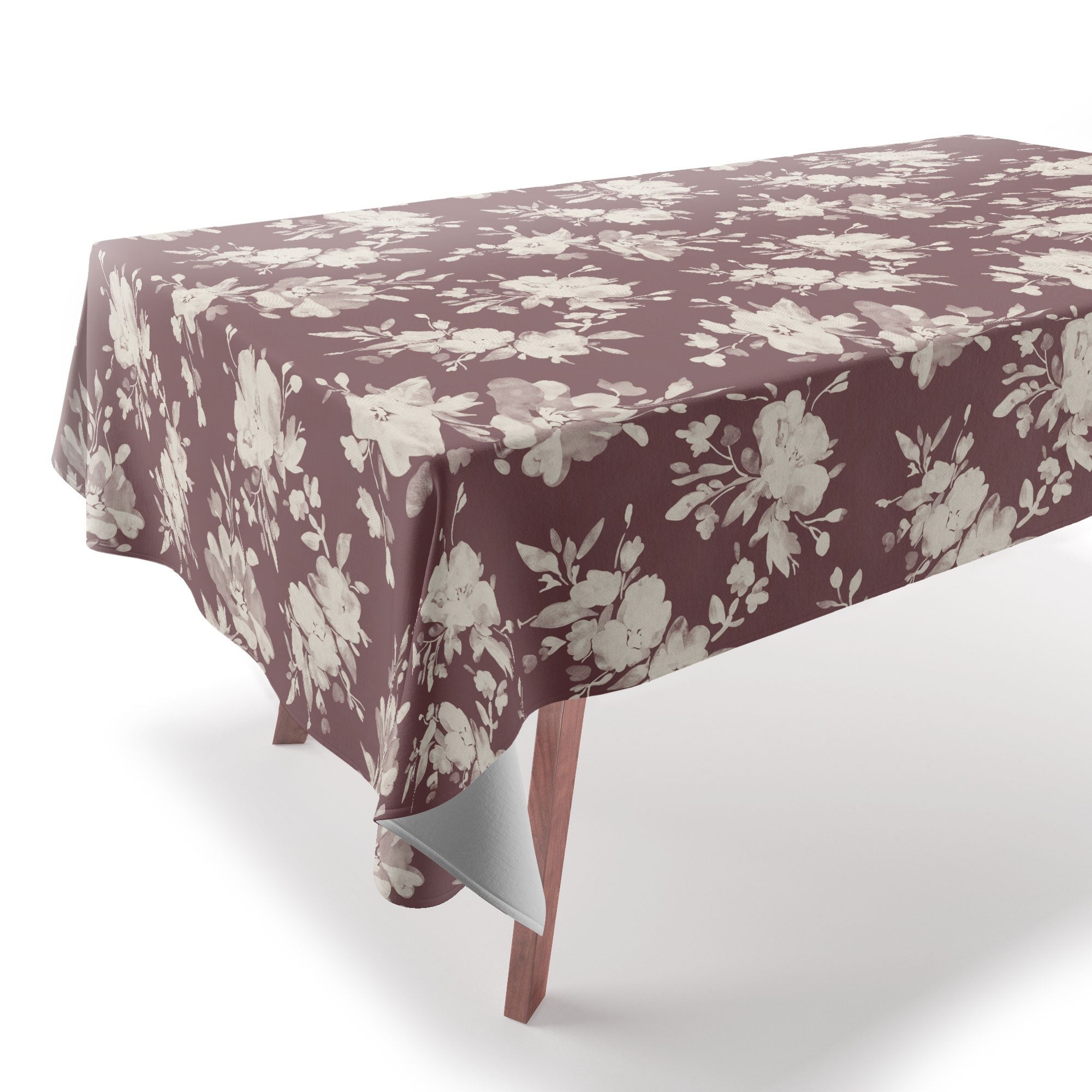 Marta Barragan Camarasa Antique Petal Romance Tablecloth