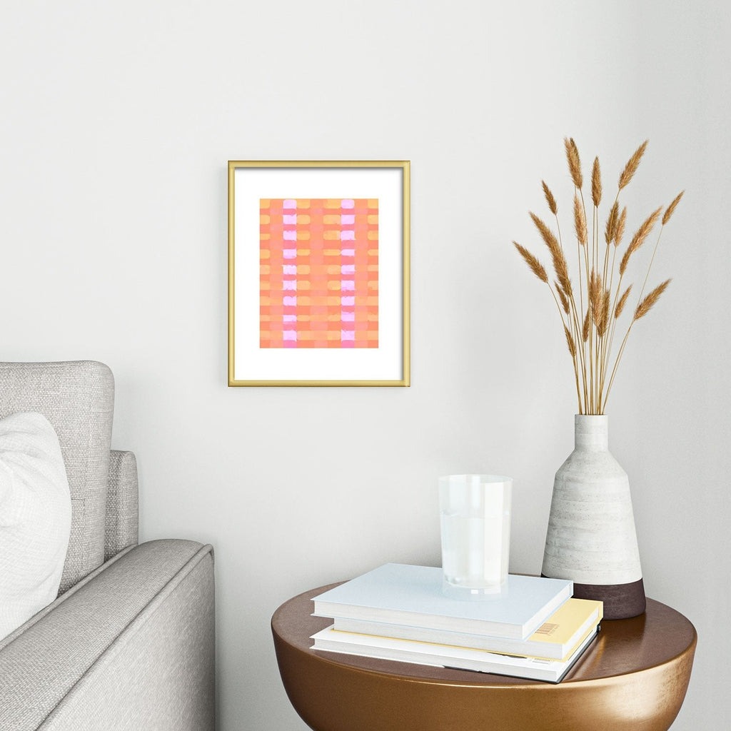 Mirimo Spring glare Metal Framed Art Print