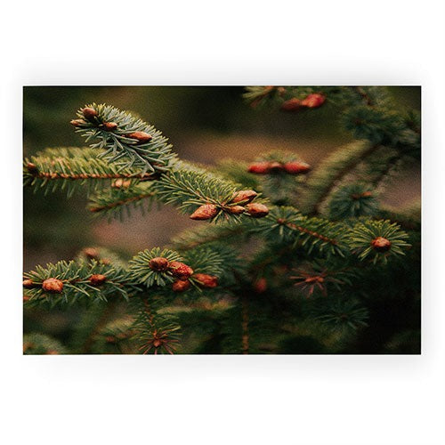 Hannah Kemp Spruce Tips Welcome Mat