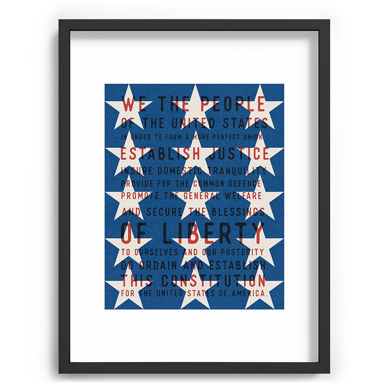 DENY Designs Starred Preamble Recessed Framing Rectangle