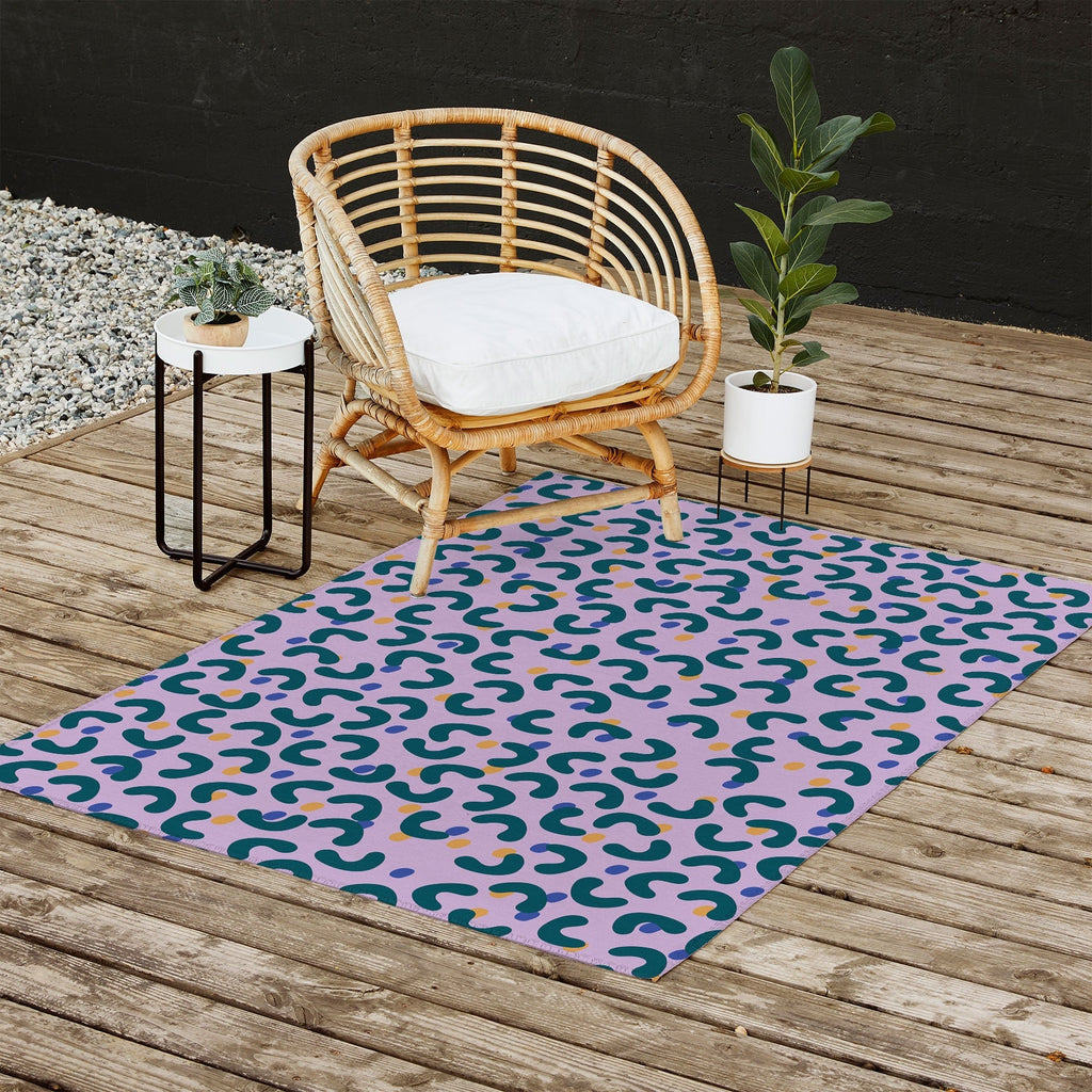 Camilla Foss Pebbles Mix Outdoor Rug