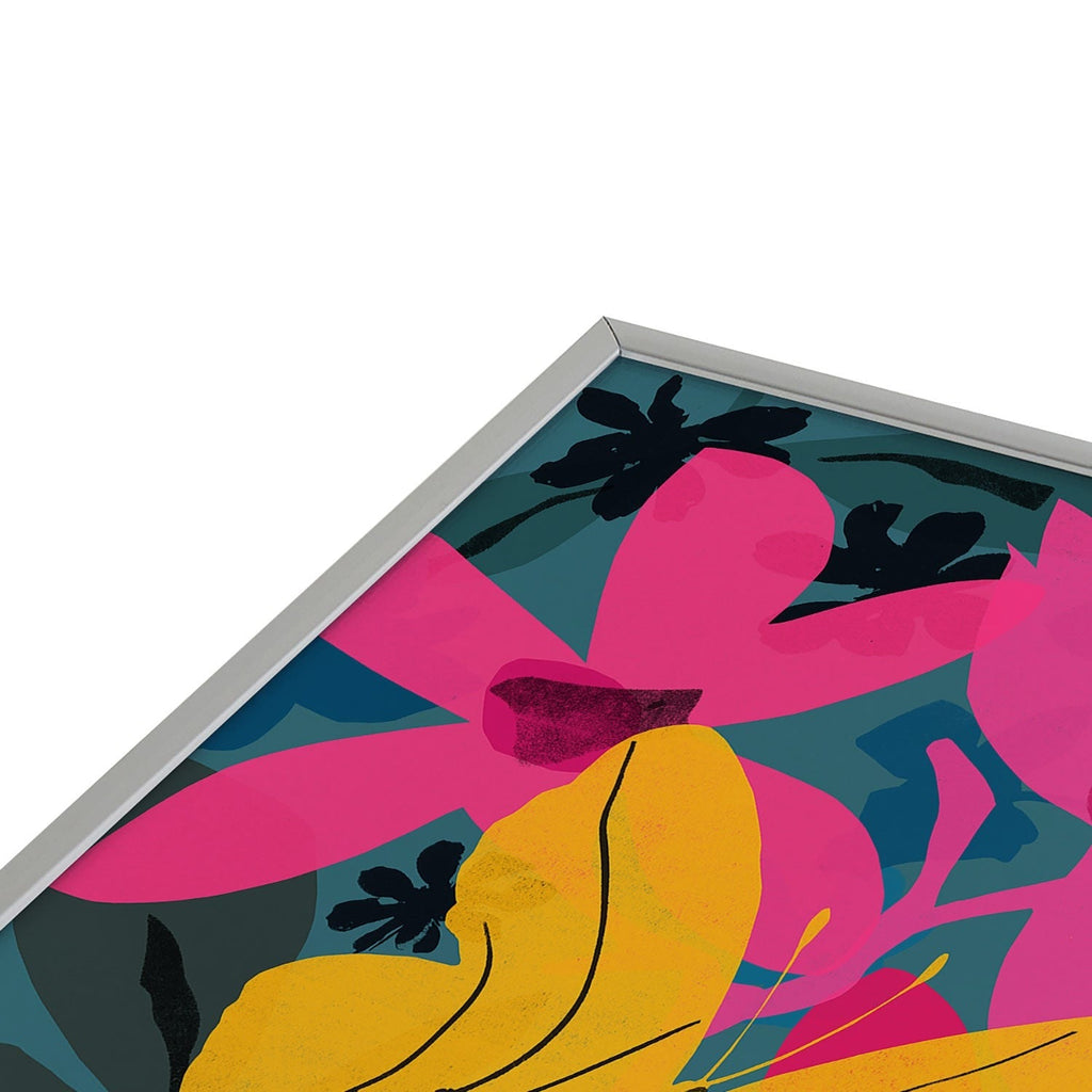Garima Dhawan wild 1 Square Metal Framed Art Print
