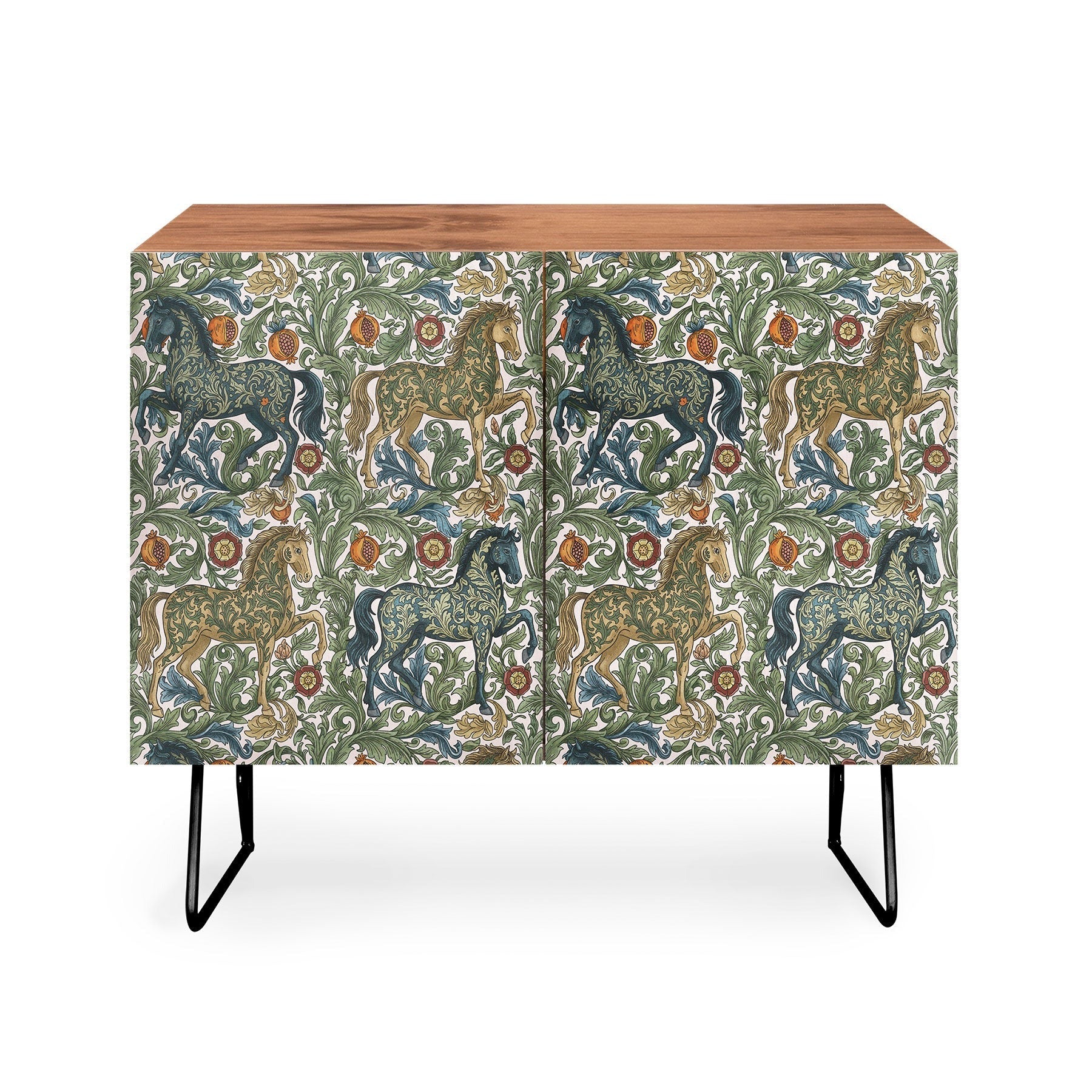 Marta Barragan Camarasa Renaissance Horse Garden Credenza