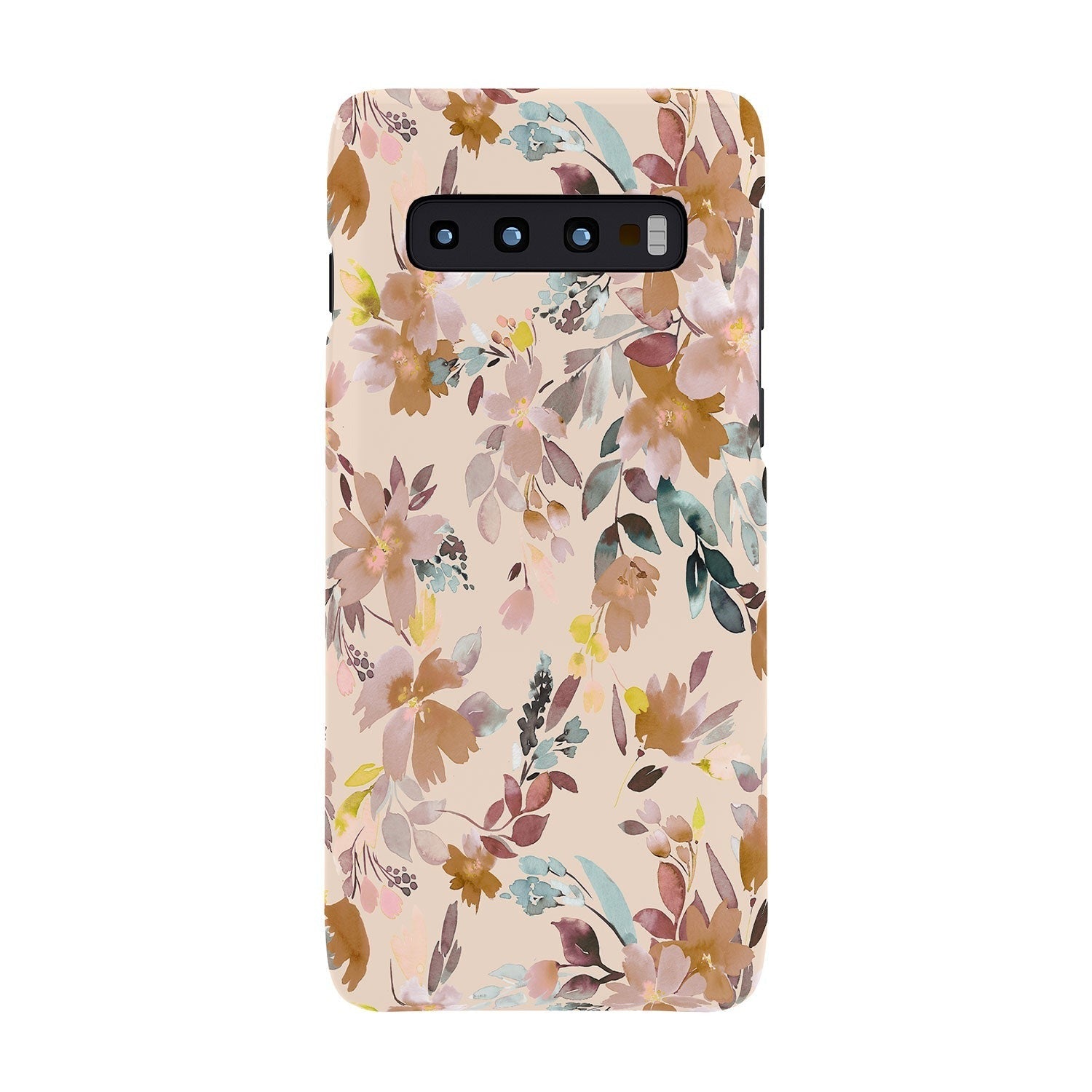 Ninola Design Botanic Retreat Floral Oleander Whimsical Soft Pink Phone Case