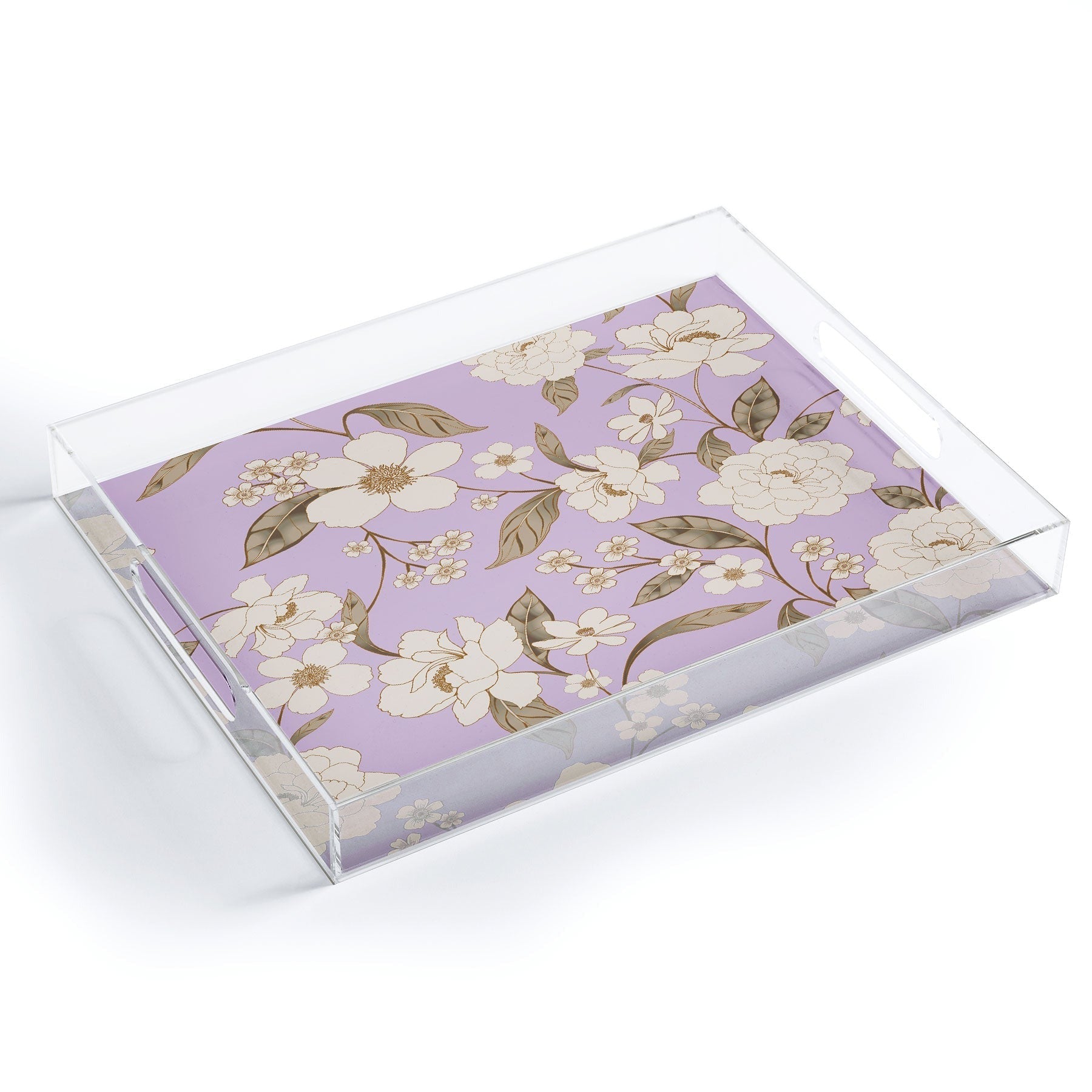 Gabriela Fuente Roberta lilac Acrylic Tray