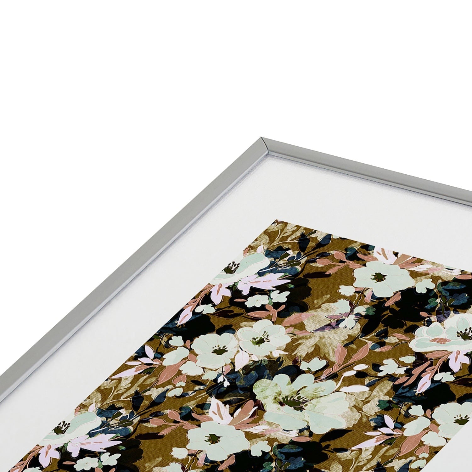 Marta Barragan Camarasa Romantic Floral Fusion Metal Framed Art Print