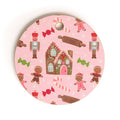 carriecantwell Sweet Christmas Holidays Cutting Board Round