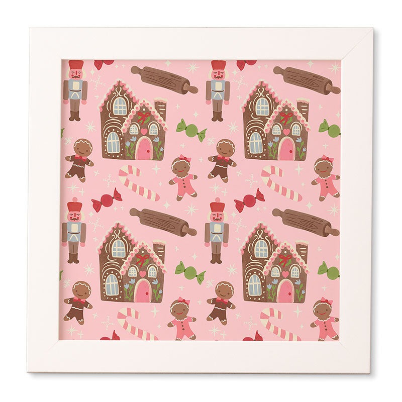 carriecantwell Sweet Christmas Holidays Framed Wall Art