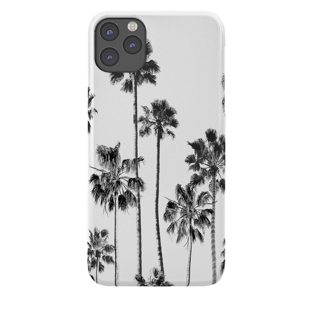 Gal Design Black And White Palms Phone Case