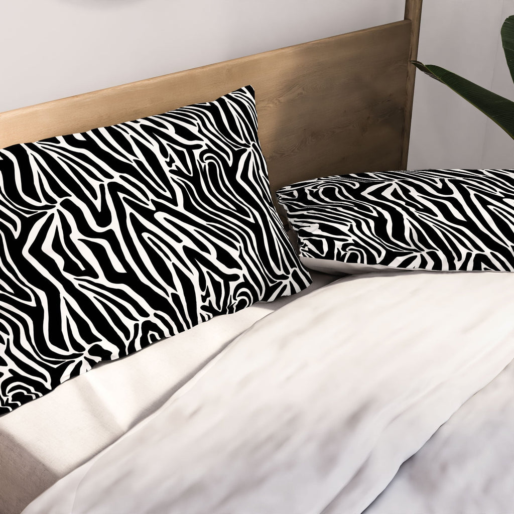 Jennifer Labre Wild Zebra Pillow Shams
