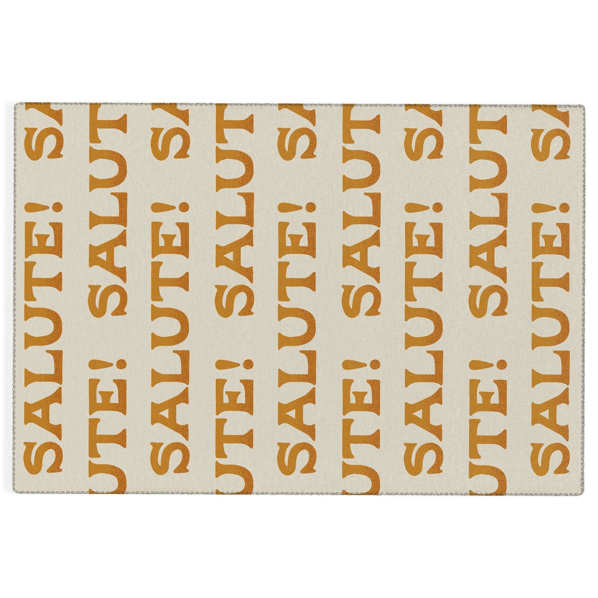 Jessica Molina Salute Gold Pattern on Cream Outdoor Rug