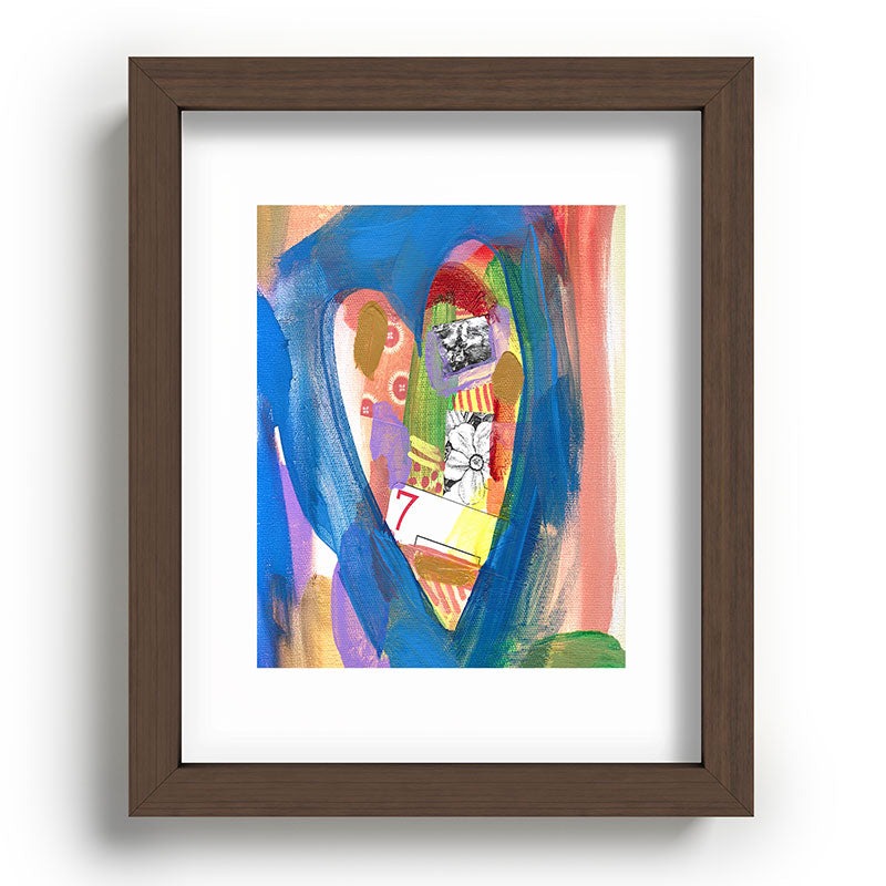 Natalie Baca Lucky in Love Recessed Framing Rectangle