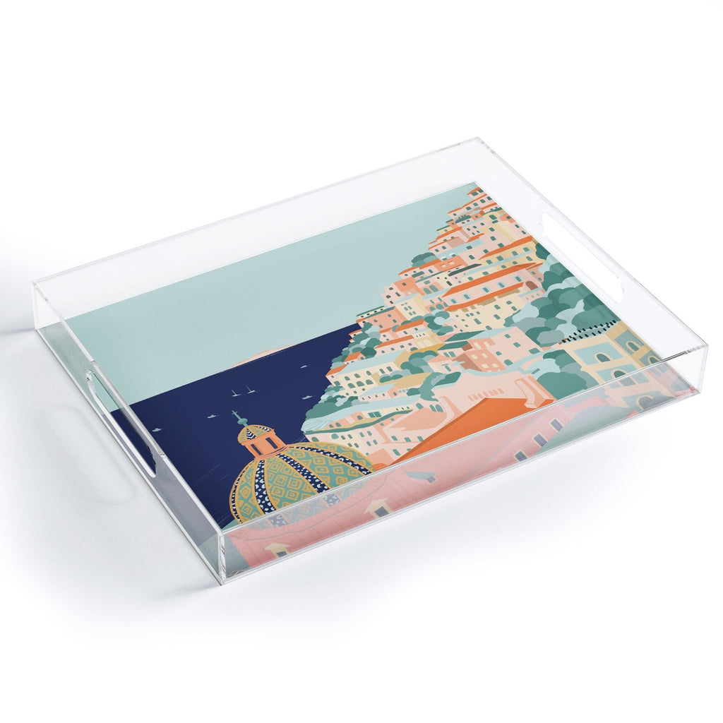 Valeria Frustaci Positano in Italy Acrylic Tray