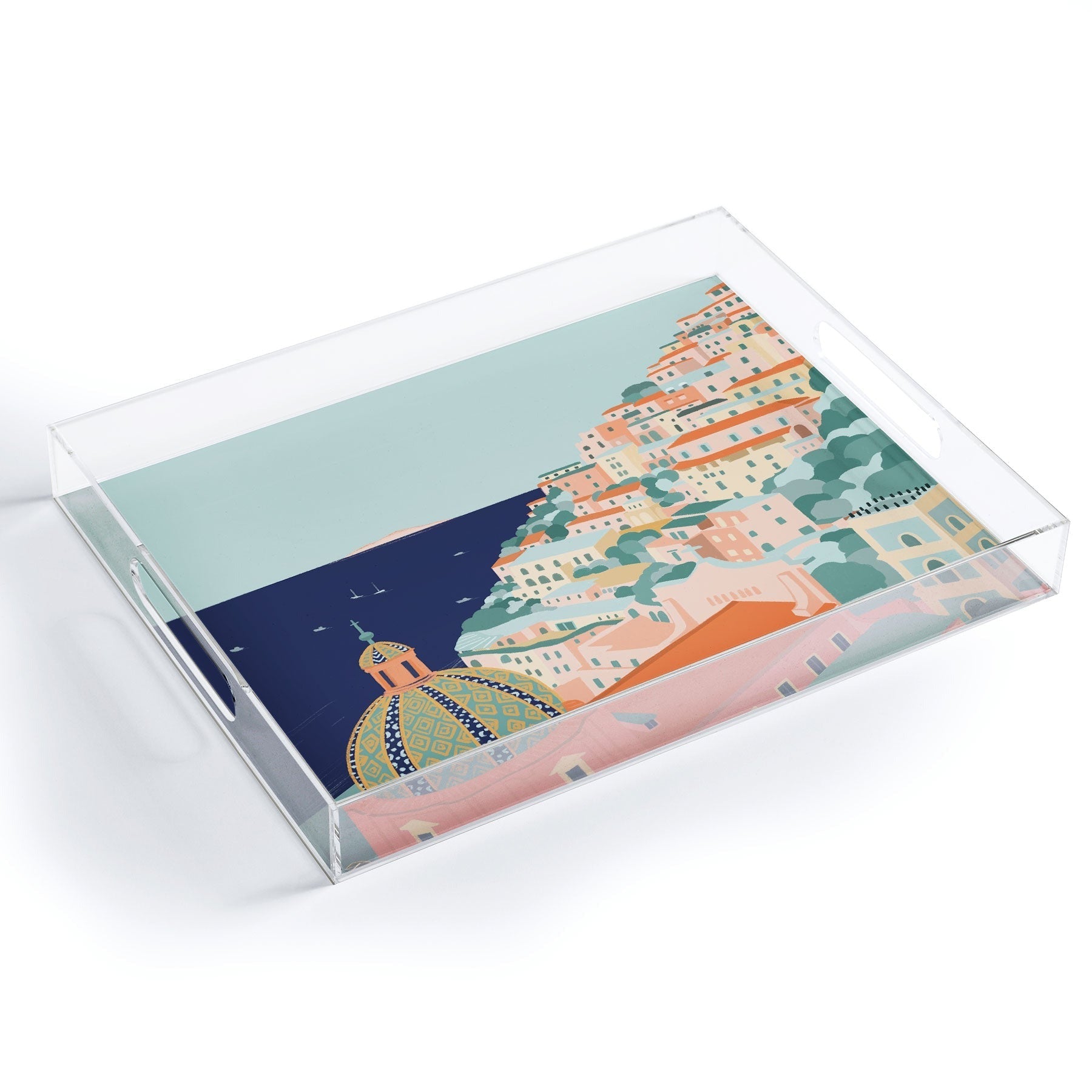 Valeria Frustaci Positano in Italy Acrylic Tray