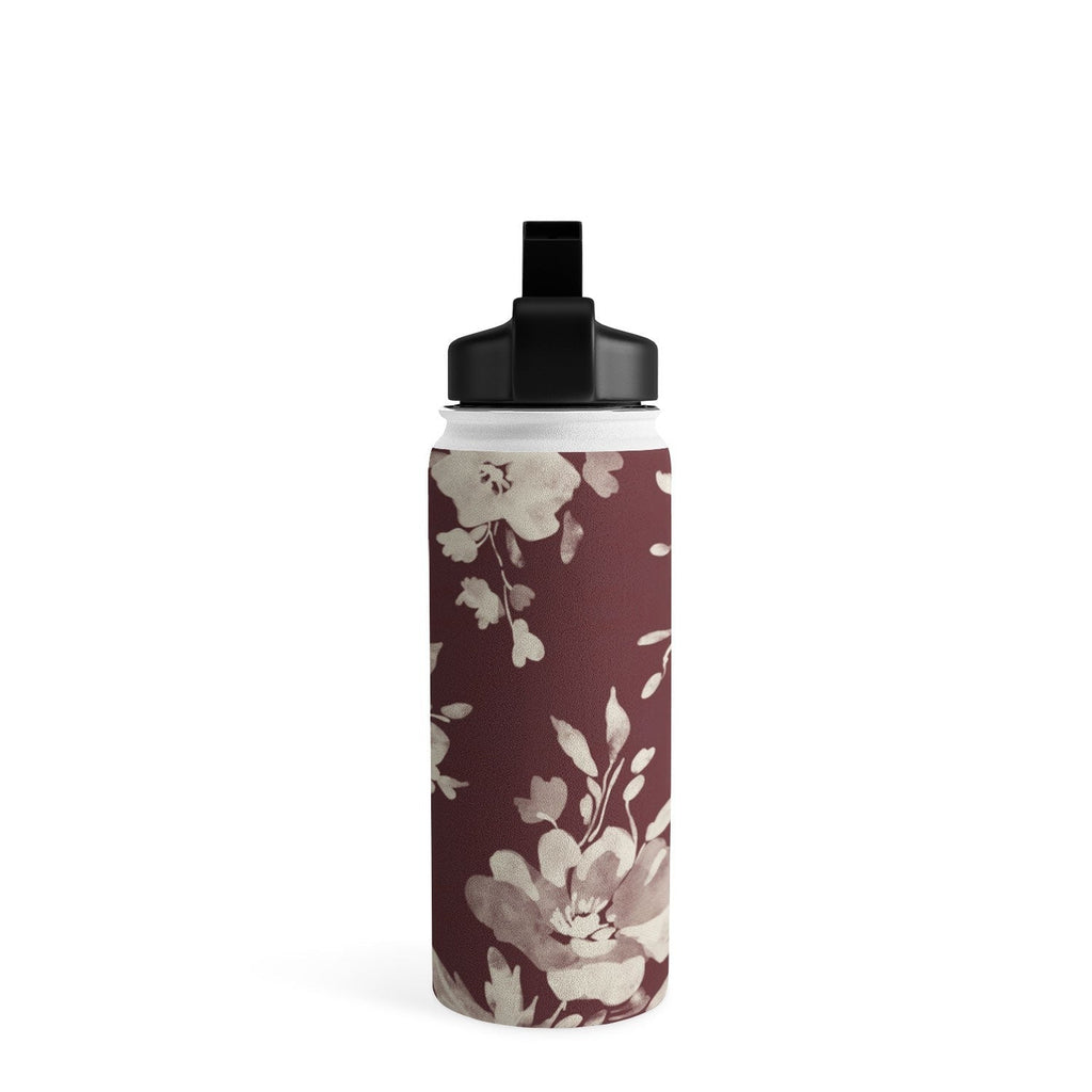 Marta Barragan Camarasa Antique Petal Romance Water Bottle