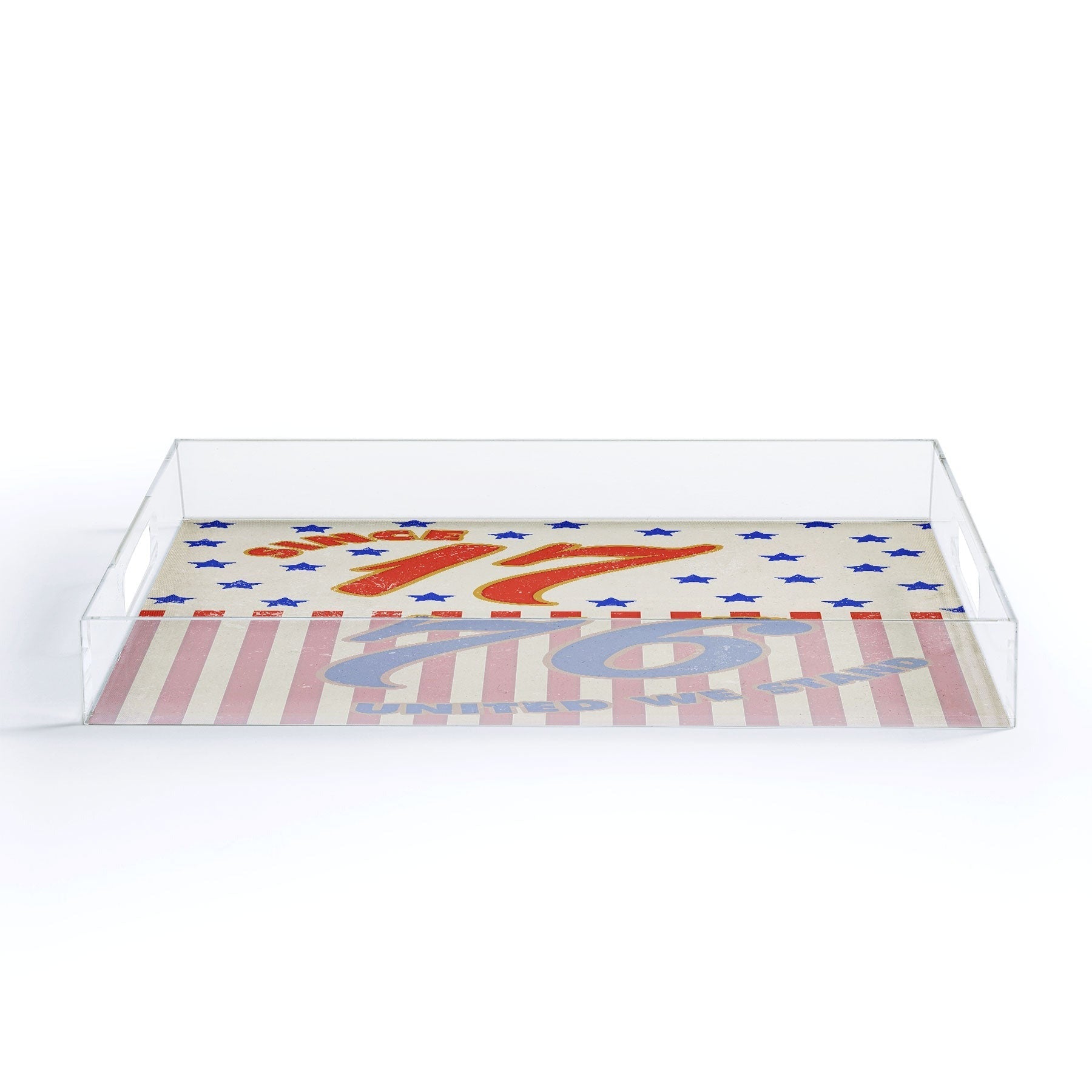 DENY Designs 1776 Stars Acrylic Tray