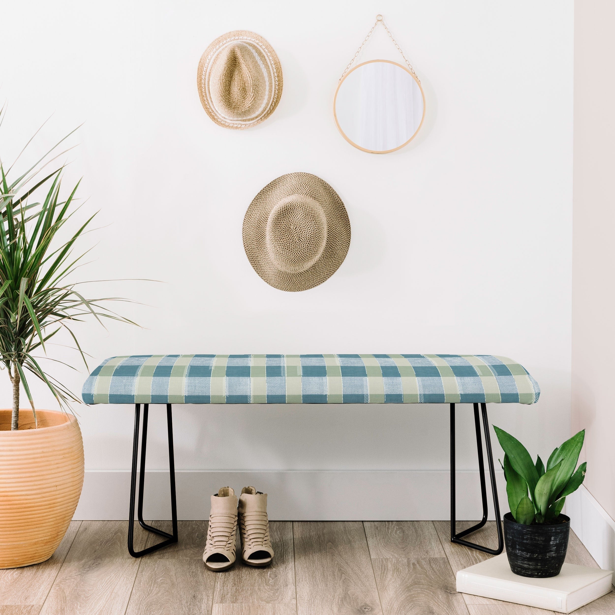 Marta Barragan Camarasa Country Style Checks Bench