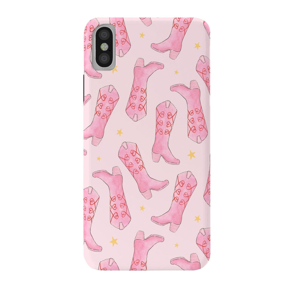 Love_Ryming Stars and Boots Phone Case