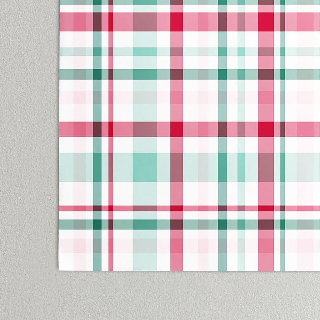 Lisa Argyropoulos Merry Vintage Plaid Poster