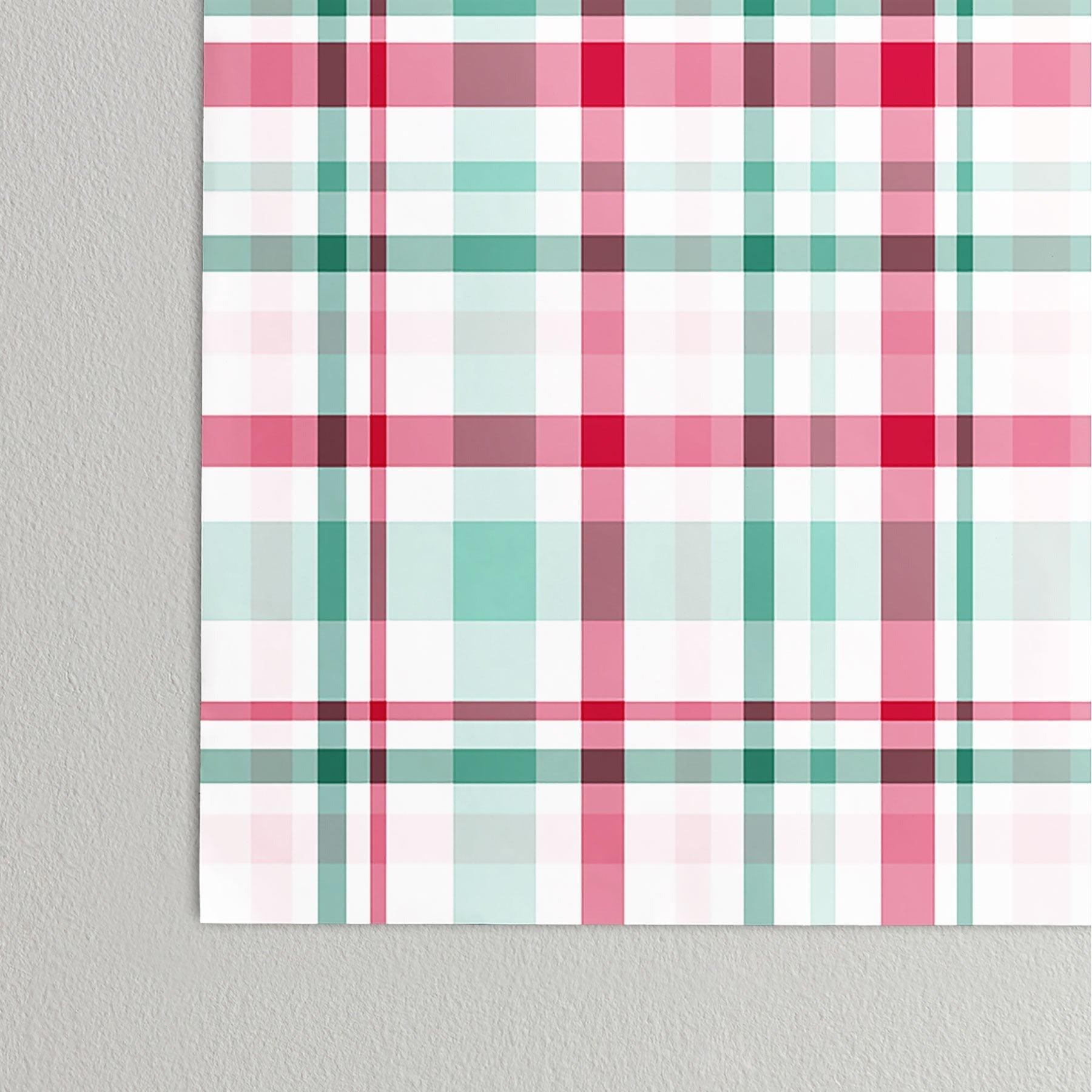 Lisa Argyropoulos Merry Vintage Plaid Poster