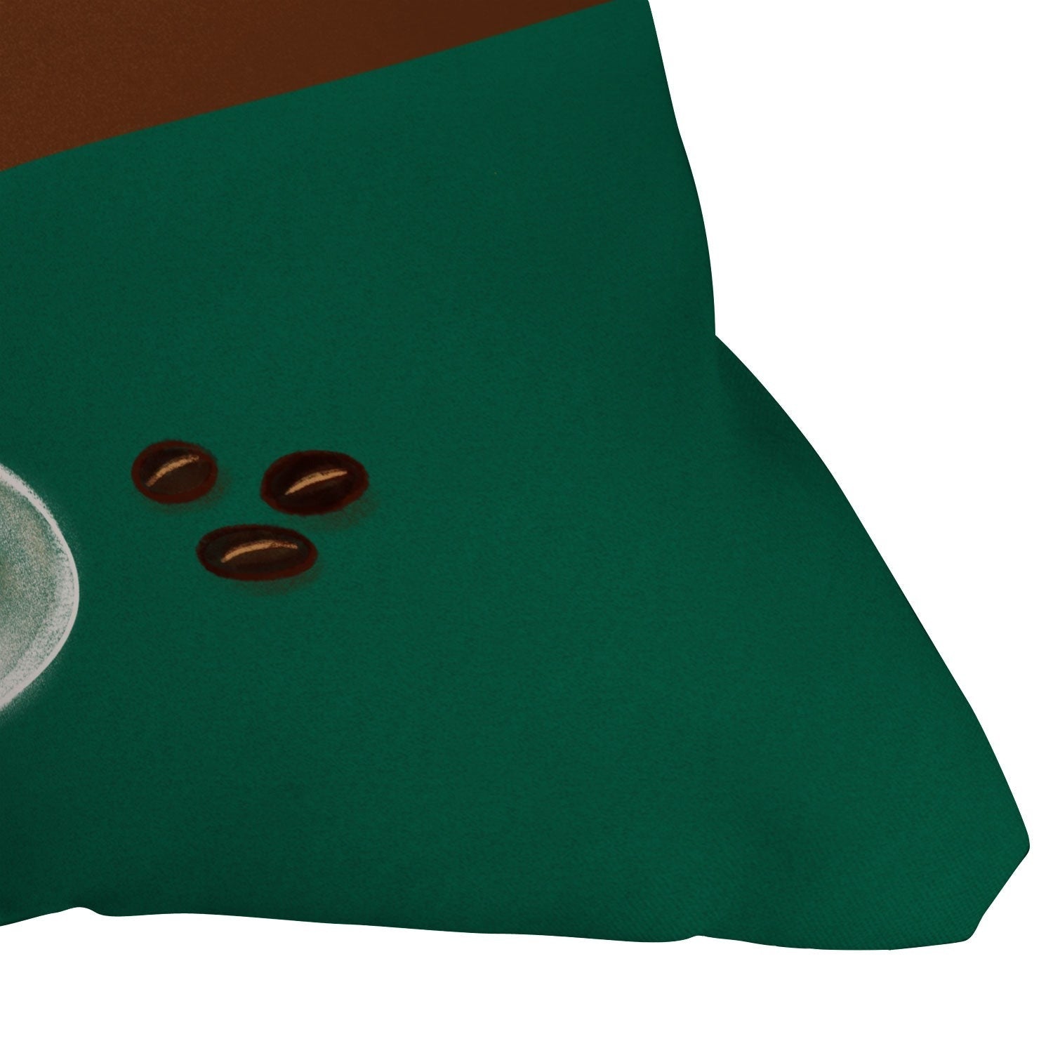 Design by Spark Expresso Martini Coffee Beans Outdoor Throw Pillow