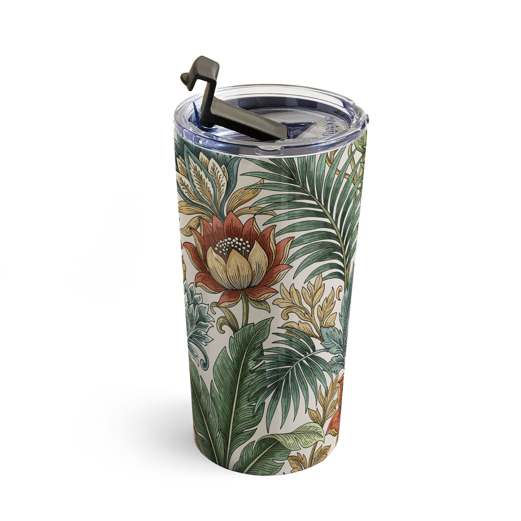 Marta Barragan Camarasa Retro Jungle Garden Travel Mug