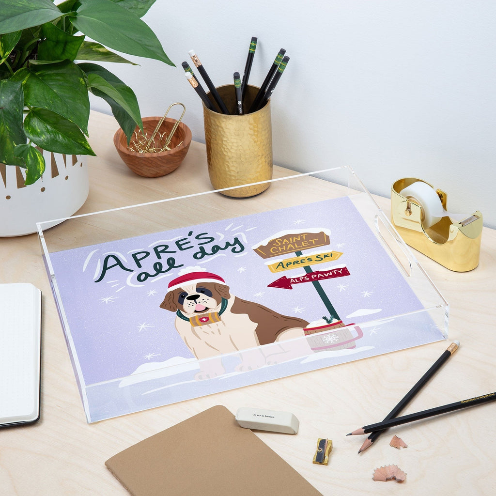 Design by Spark St Bernard Apres All Day Acrylic Tray