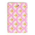 Jennifer Labre Pink Palmetto Cutting Board Rectangle