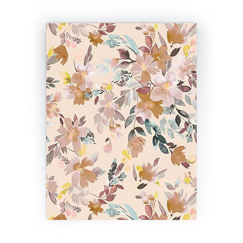 Ninola Design Botanic Retreat Floral Oleander Whimsical Soft Pink Mini Art Print
